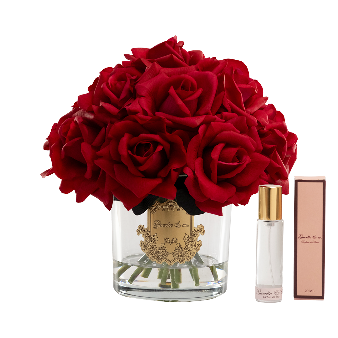 Guerlie&co. Kırmızı 15 Gül Gold