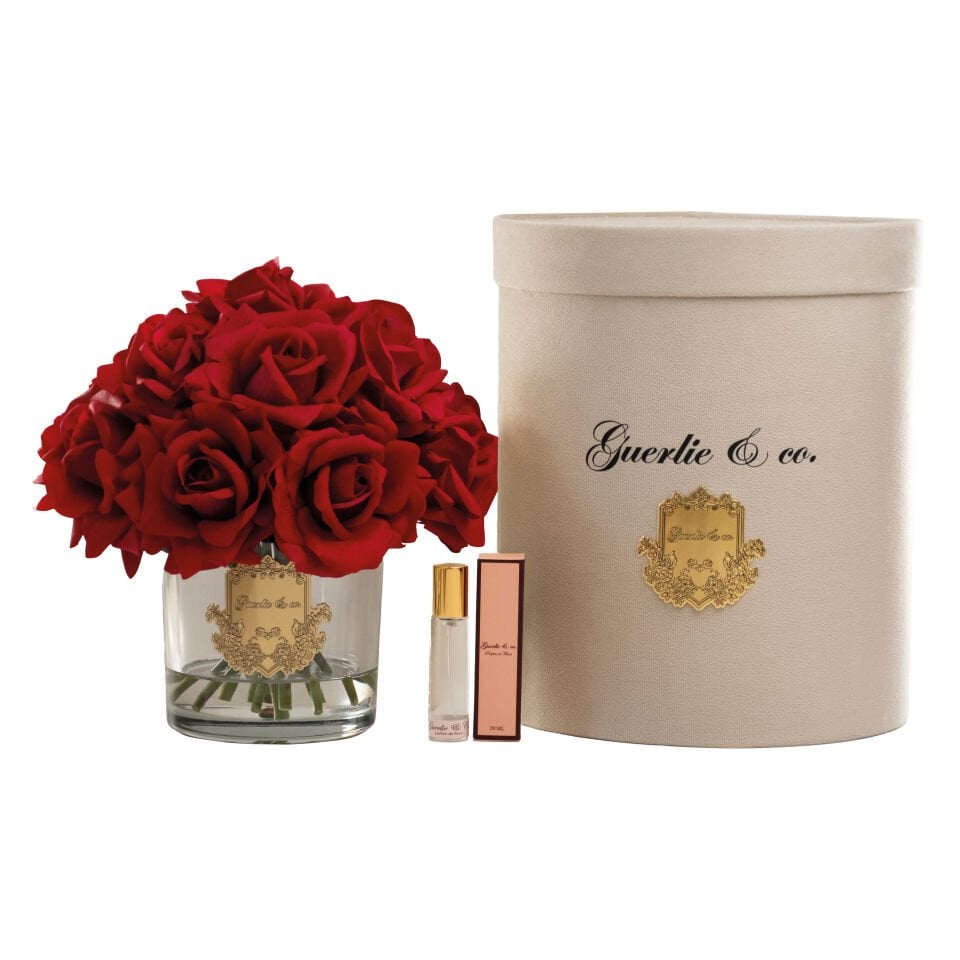 Guerlie&co. Kırmızı 15 Gül Gold