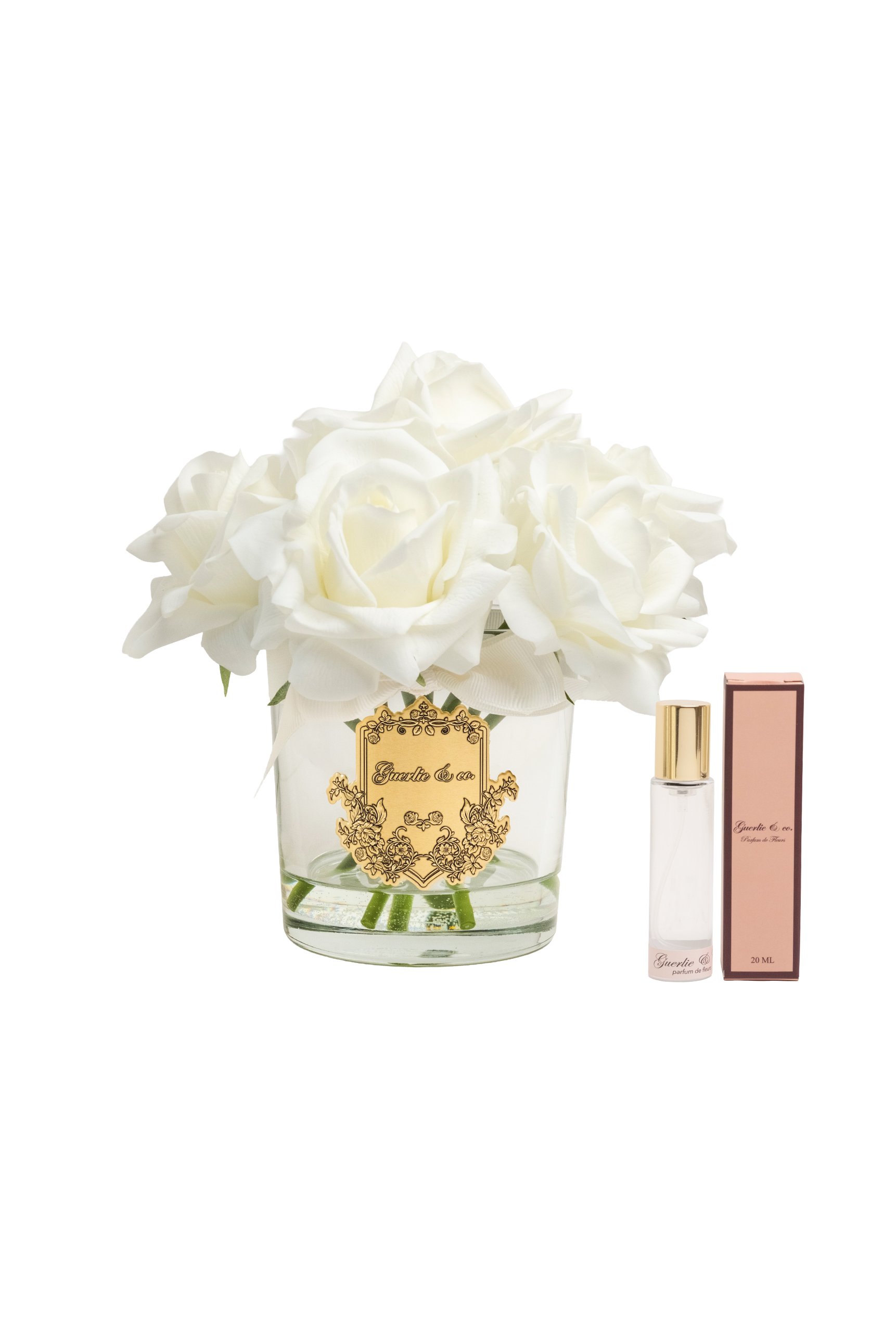 Guerlie&co. Beyaz 7 Gül Gold