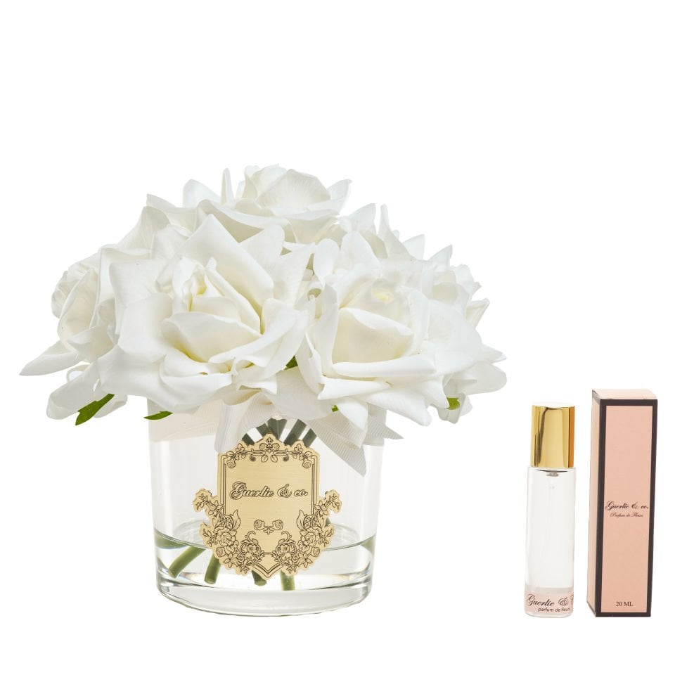 Guerlie&co. Beyaz 7 Gül Gold