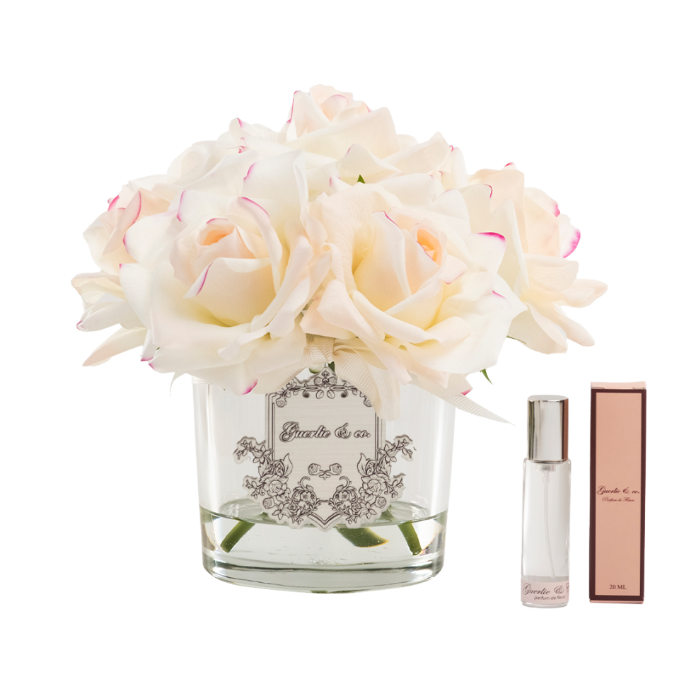 Guerlie&co. Krem Pembe 7 Gül Gümüş