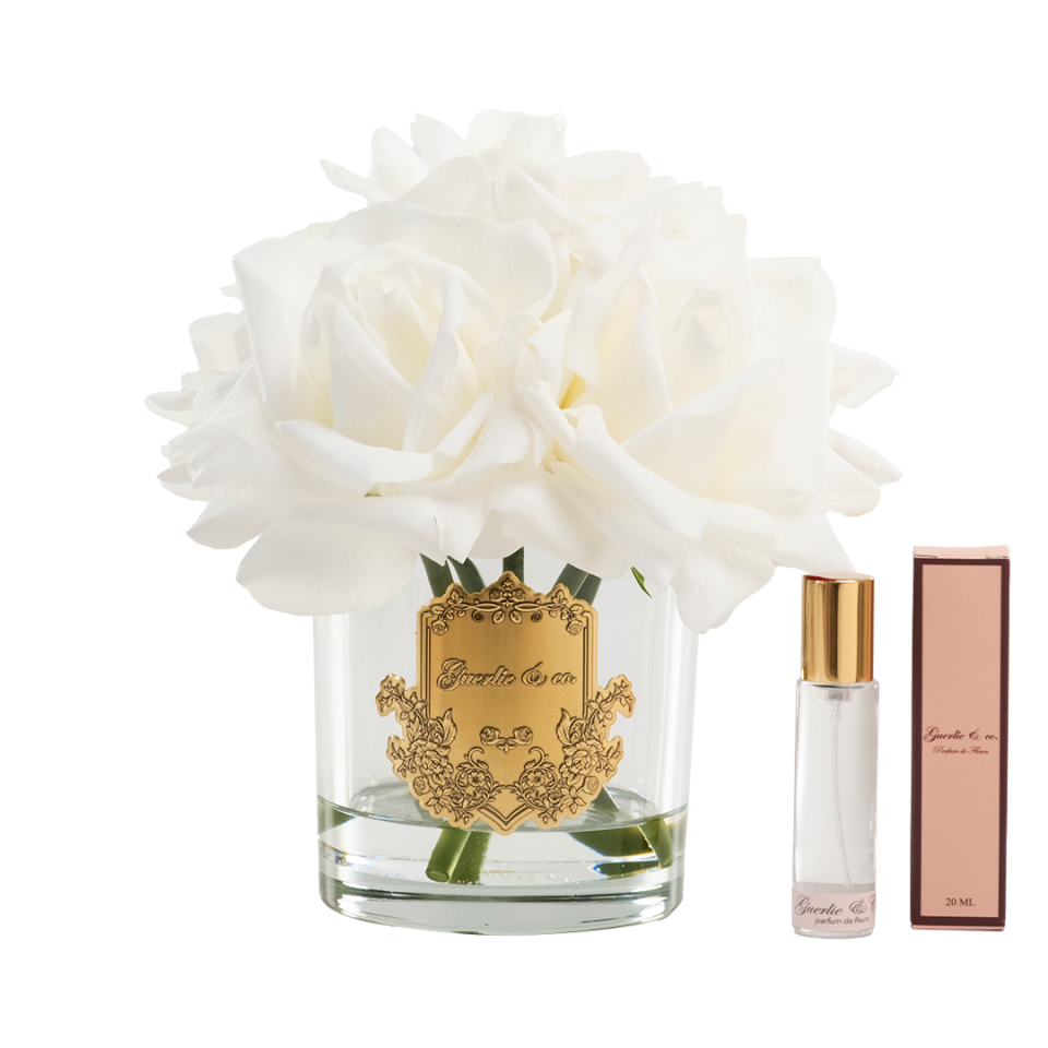 Guerlie&co. Beyaz 5 Gül Gold