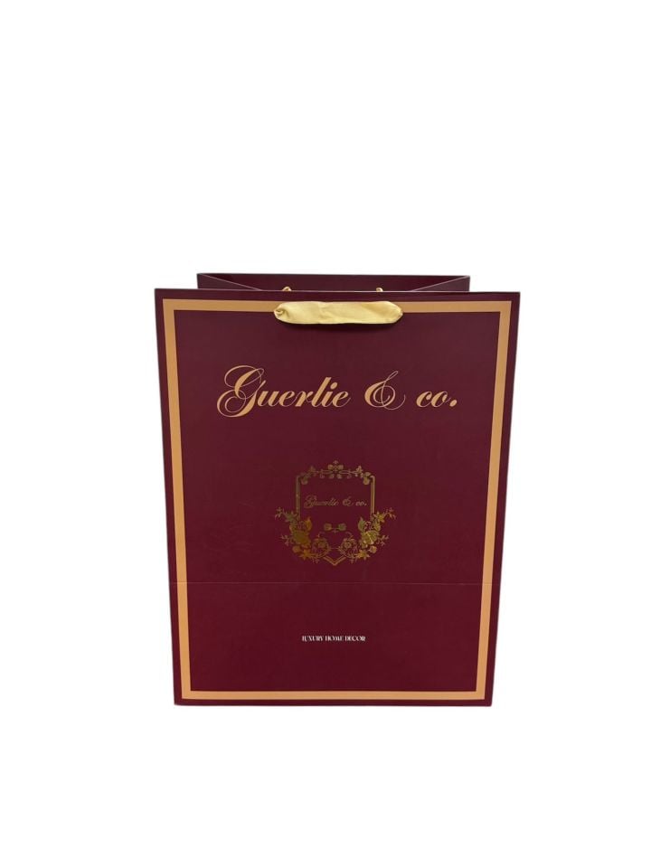 Guerlie&co. Büyük Boy Hediye Taşıma Karton Çanta