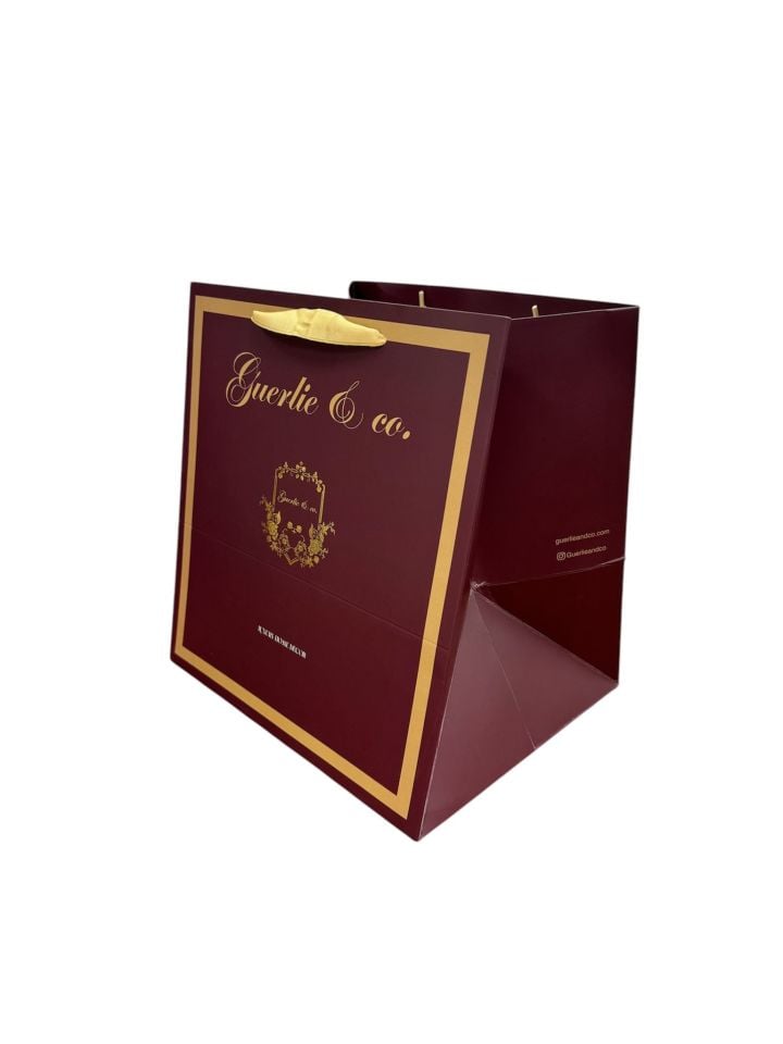 Guerlie&co. Orta Boy Hediye Taşıma Karton Çanta