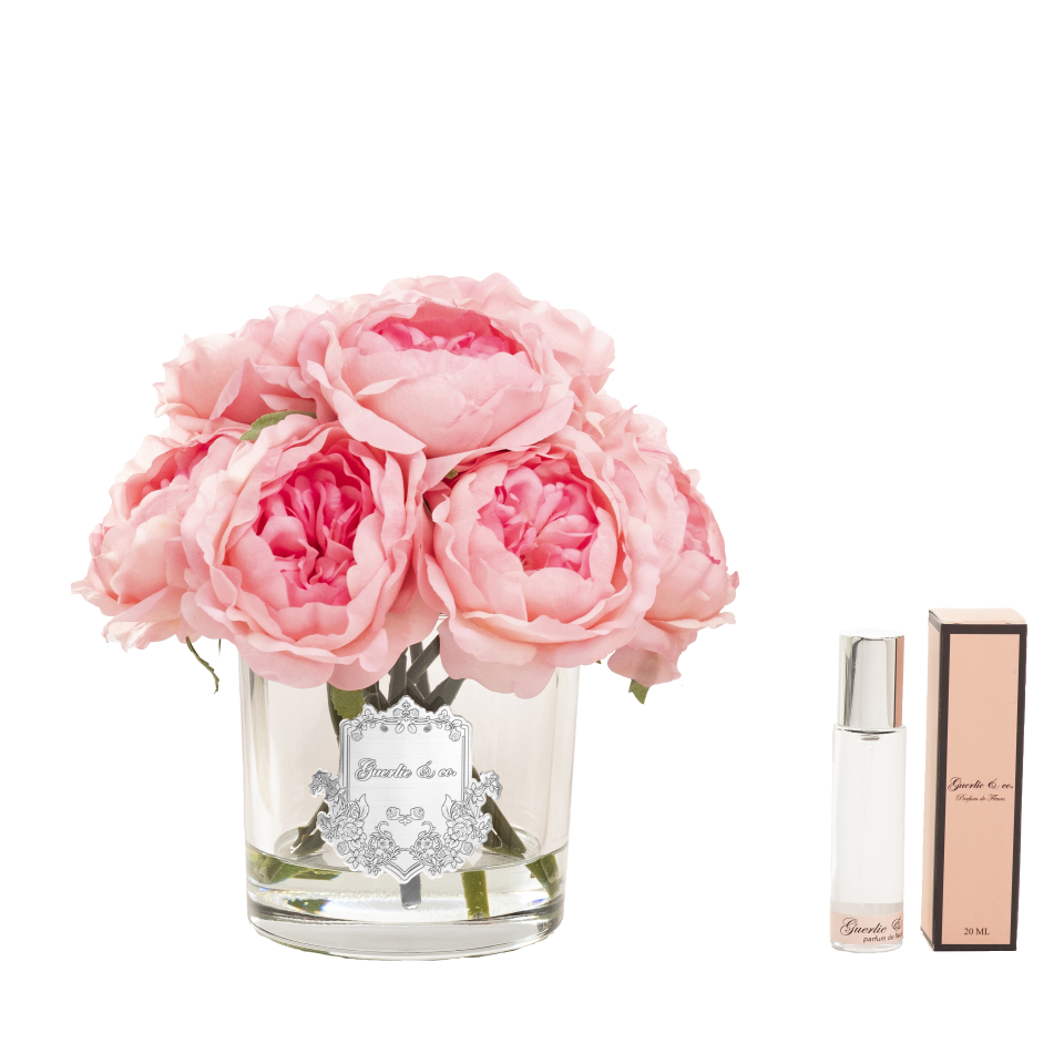 Guerlie&co. Pink 10-pack Peony Silver