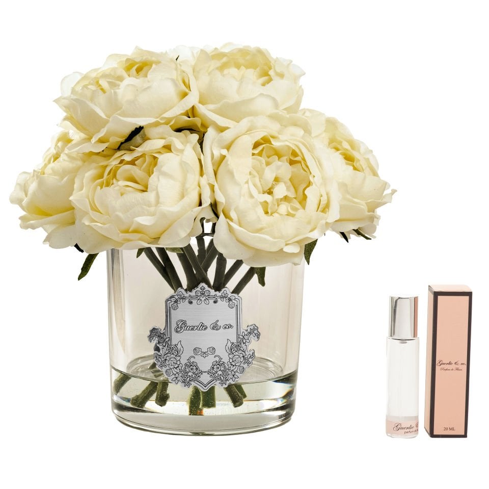 Guerlie&co. Cream 10-pack Peony Silver