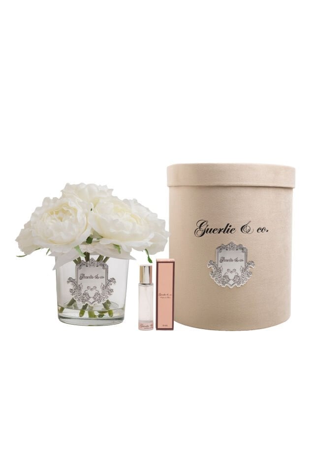 Guerlie&co. Cream 7-pack Peony Silver