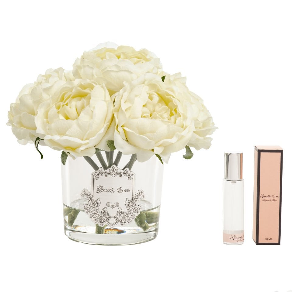 Guerlie&co. Cream 7-pack Peony Silver