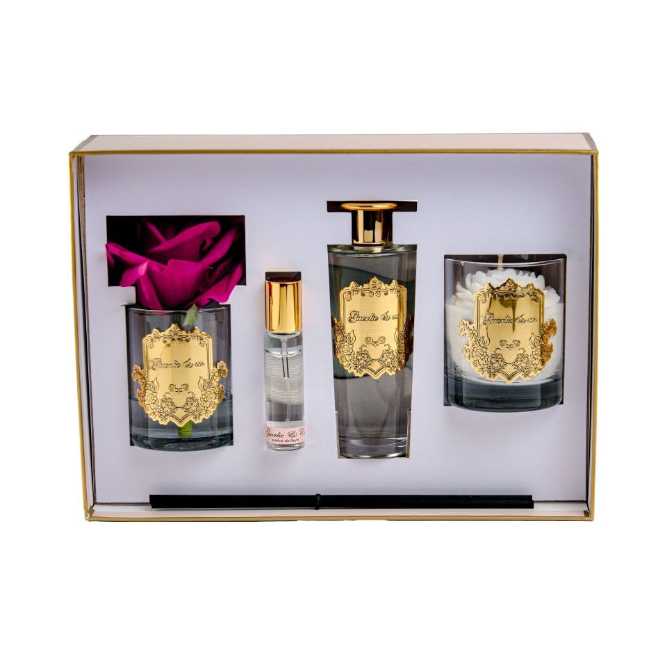 Guerlie&co. Luxury Gold Set Bordo Gül