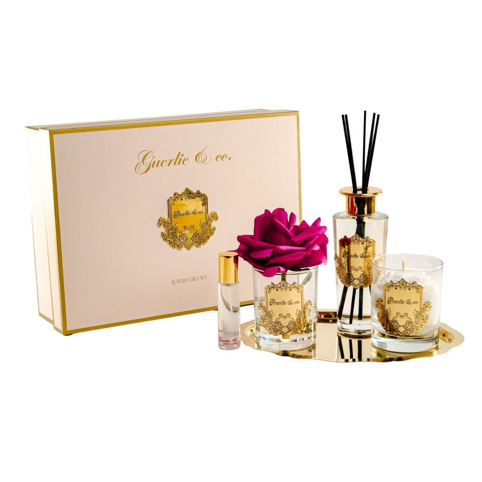 Guerlie&co. Luxury Gold Set Bordo Gül
