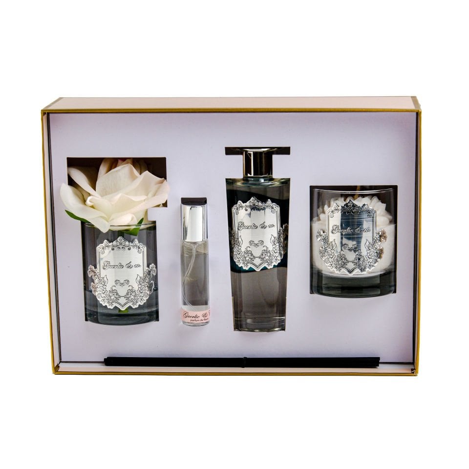 Guerlie&co. Luxury Silver Set Krem Gül