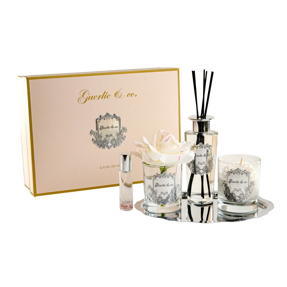 Guerlie&co. Luxury Silver Set Krem Gül