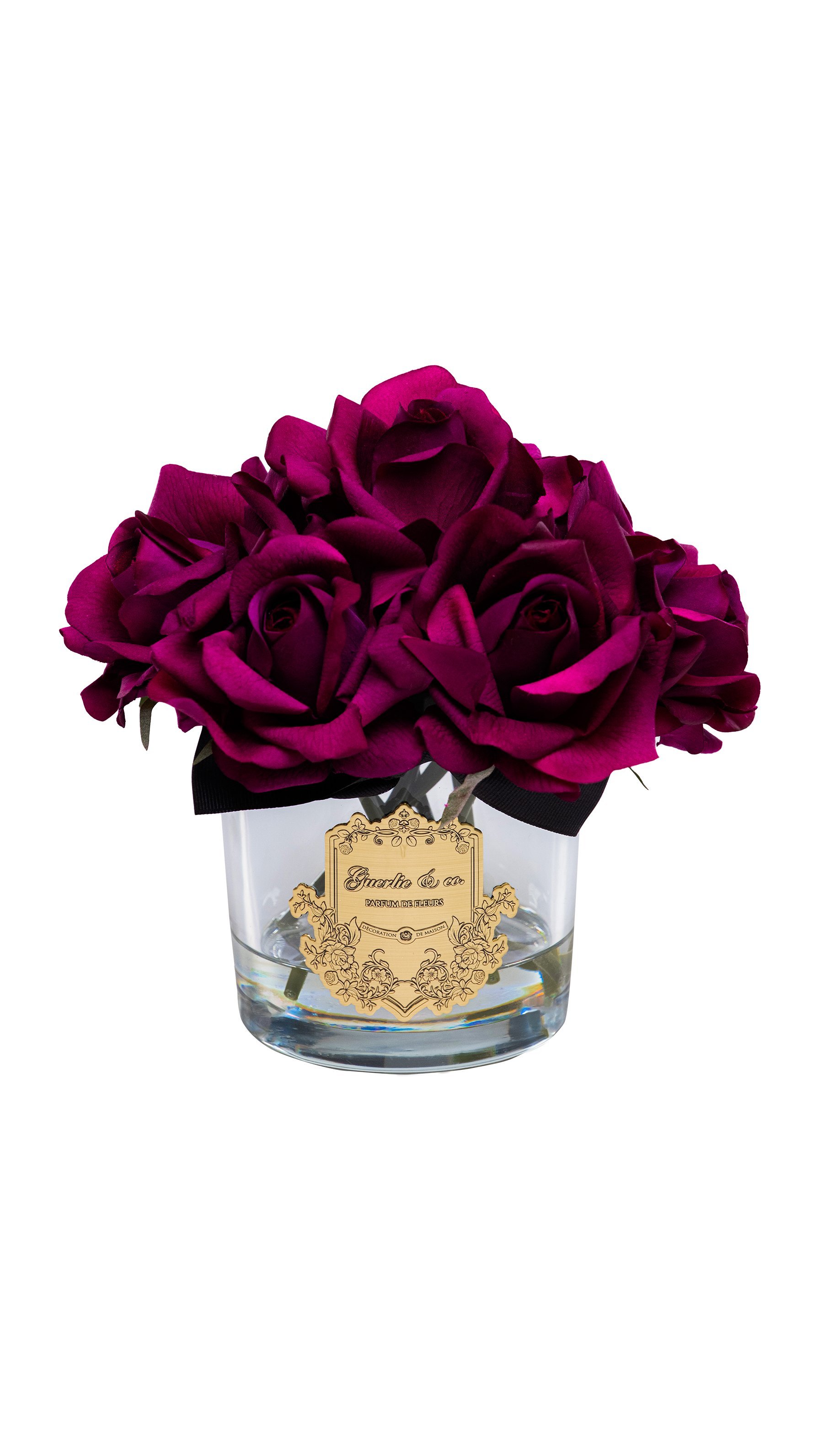 Guerlie&co. Koyu Bordo 7 Gül Gold