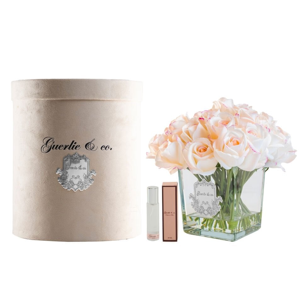 Guerlie&co. 30 Gül Tomurcuk Krem Pembe Gümüş