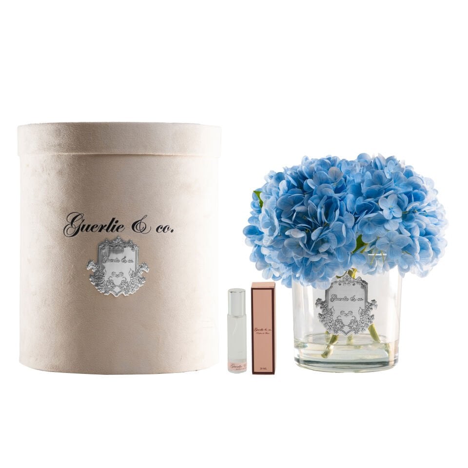 Guerlie&co. Mavi Ortanca Gümüş