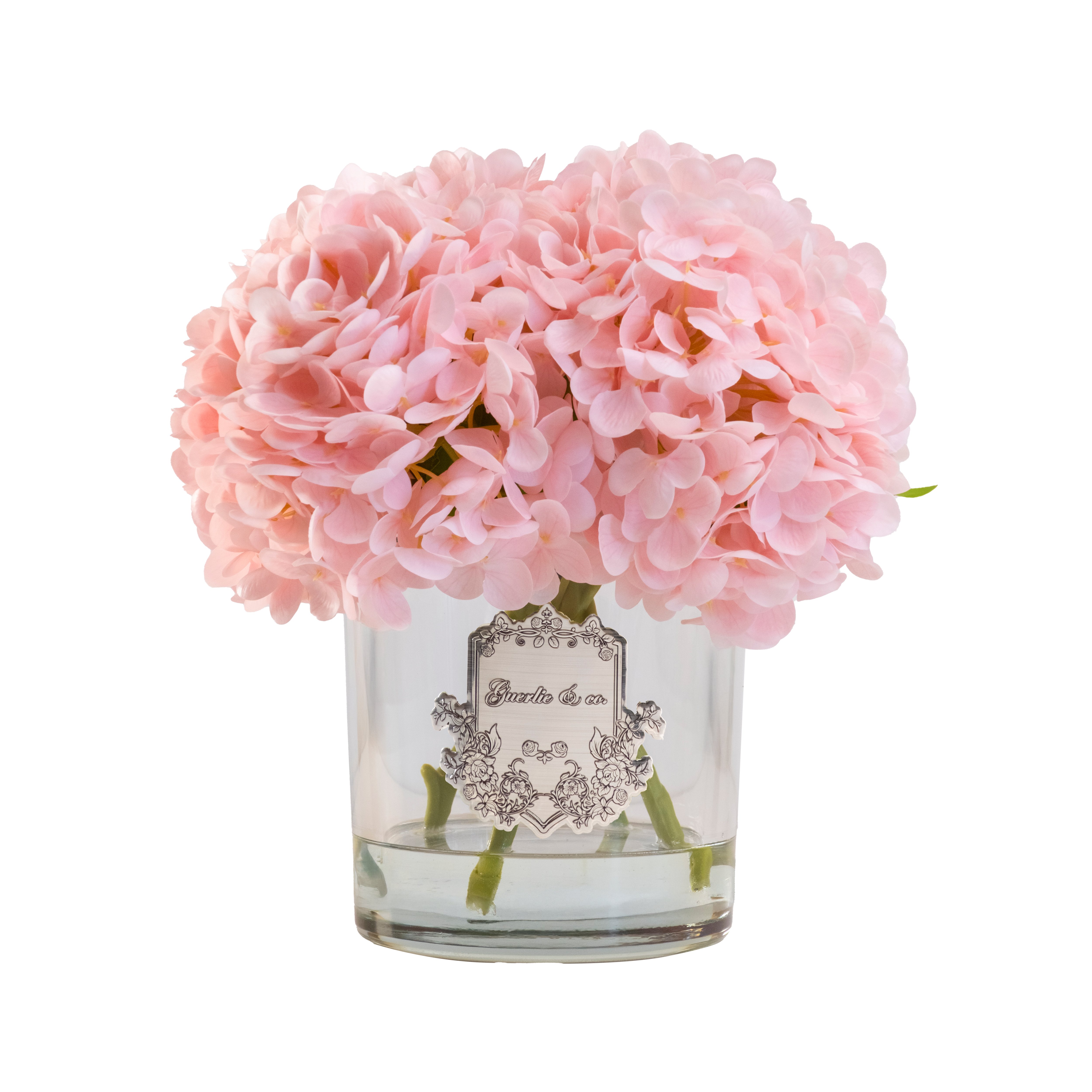 Guerlie&co. Pembe Ortanca Gümüş