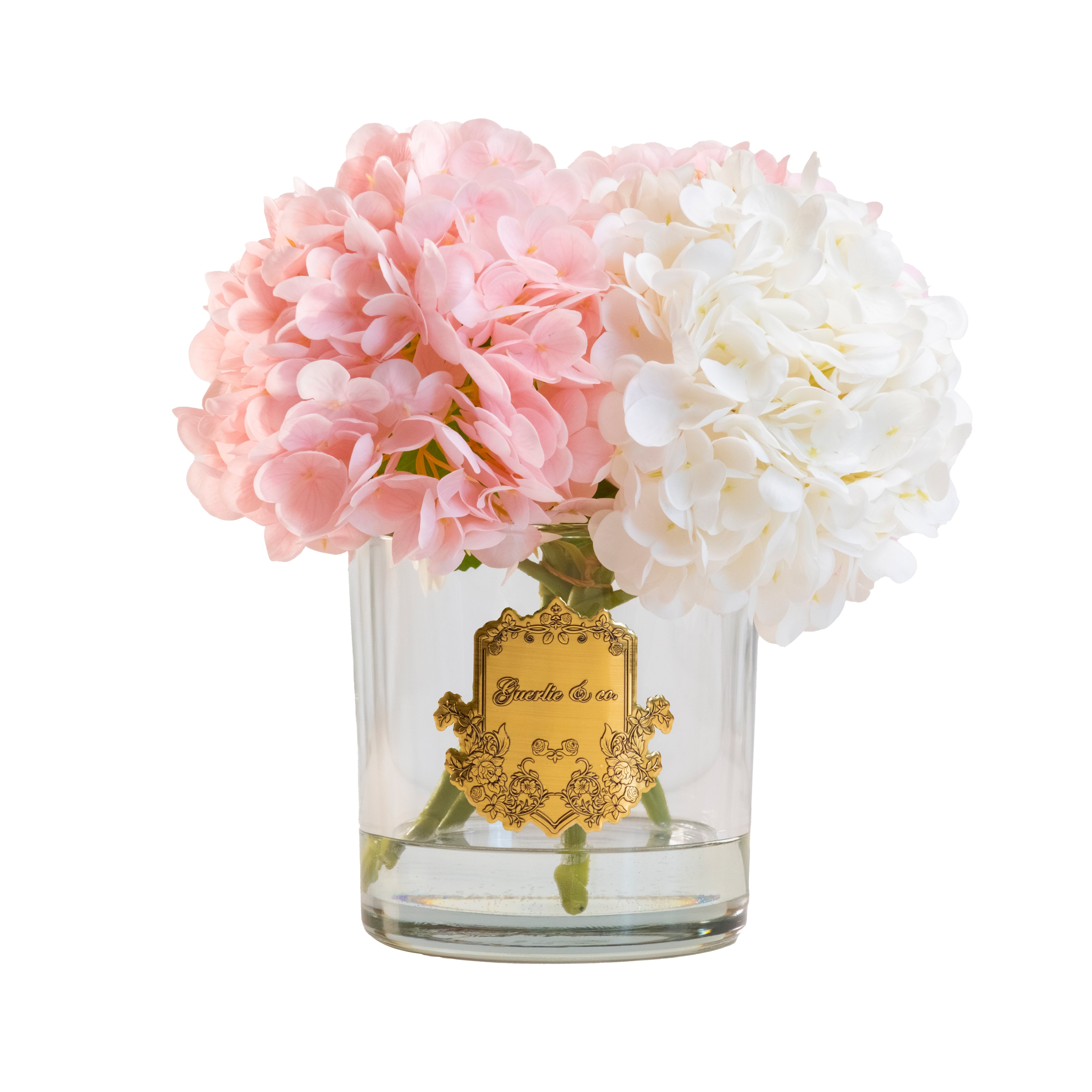 Guerlie&co. Pembe/Beyaz Ortanca Gold