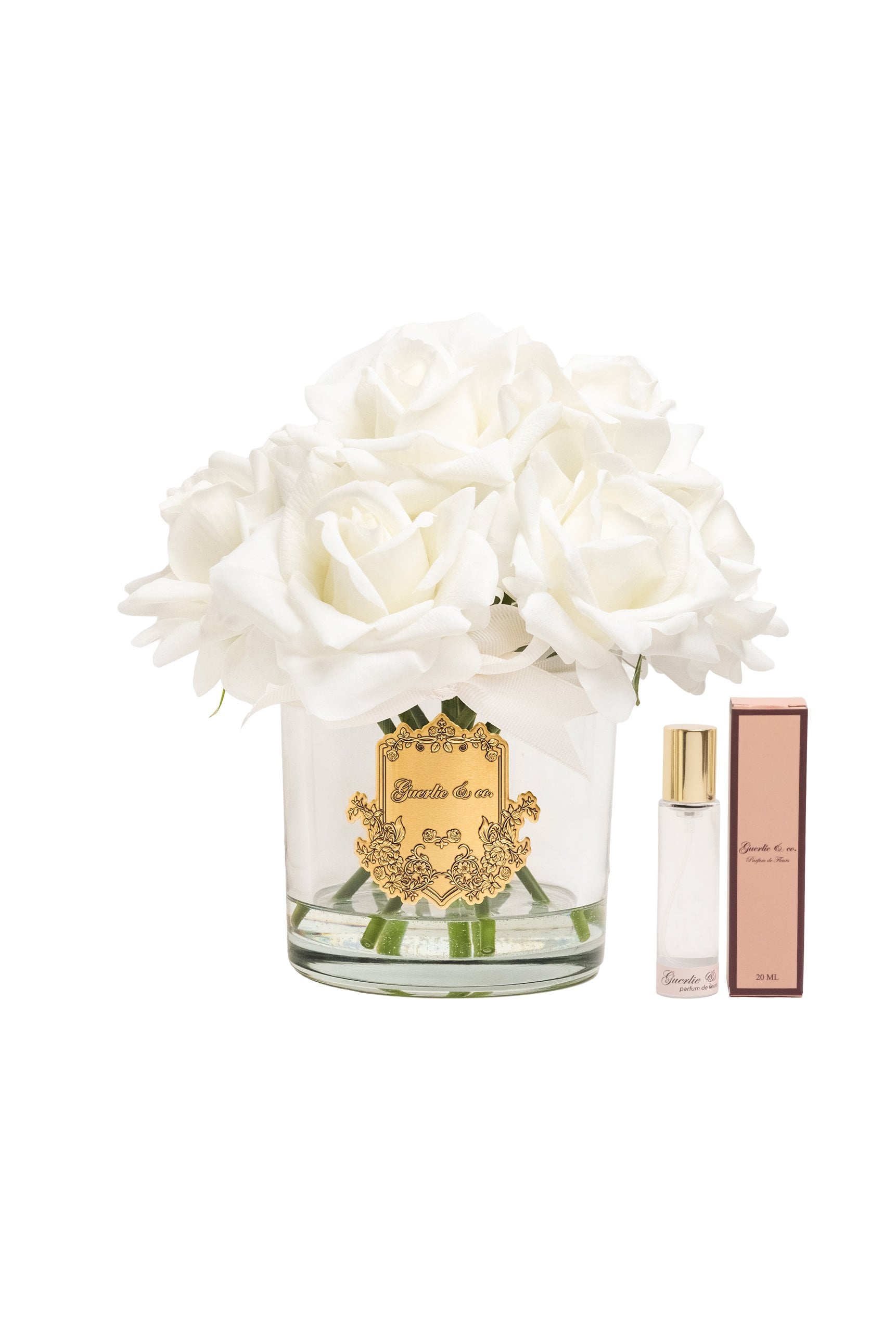 Guerlie&co. Beyaz 10 Gül Gold