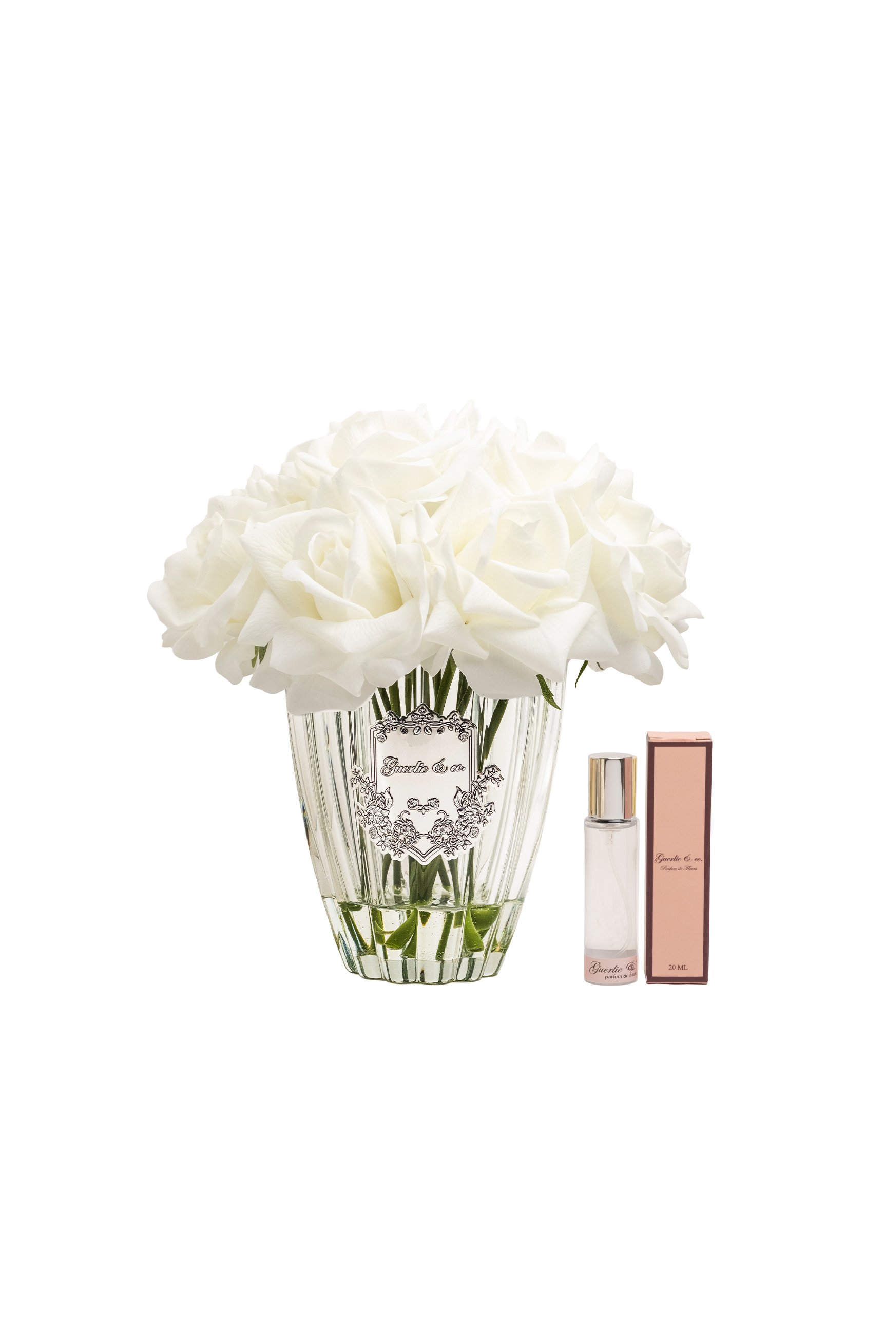 Guerlie&co. Beyaz 11 Gül Gümüş