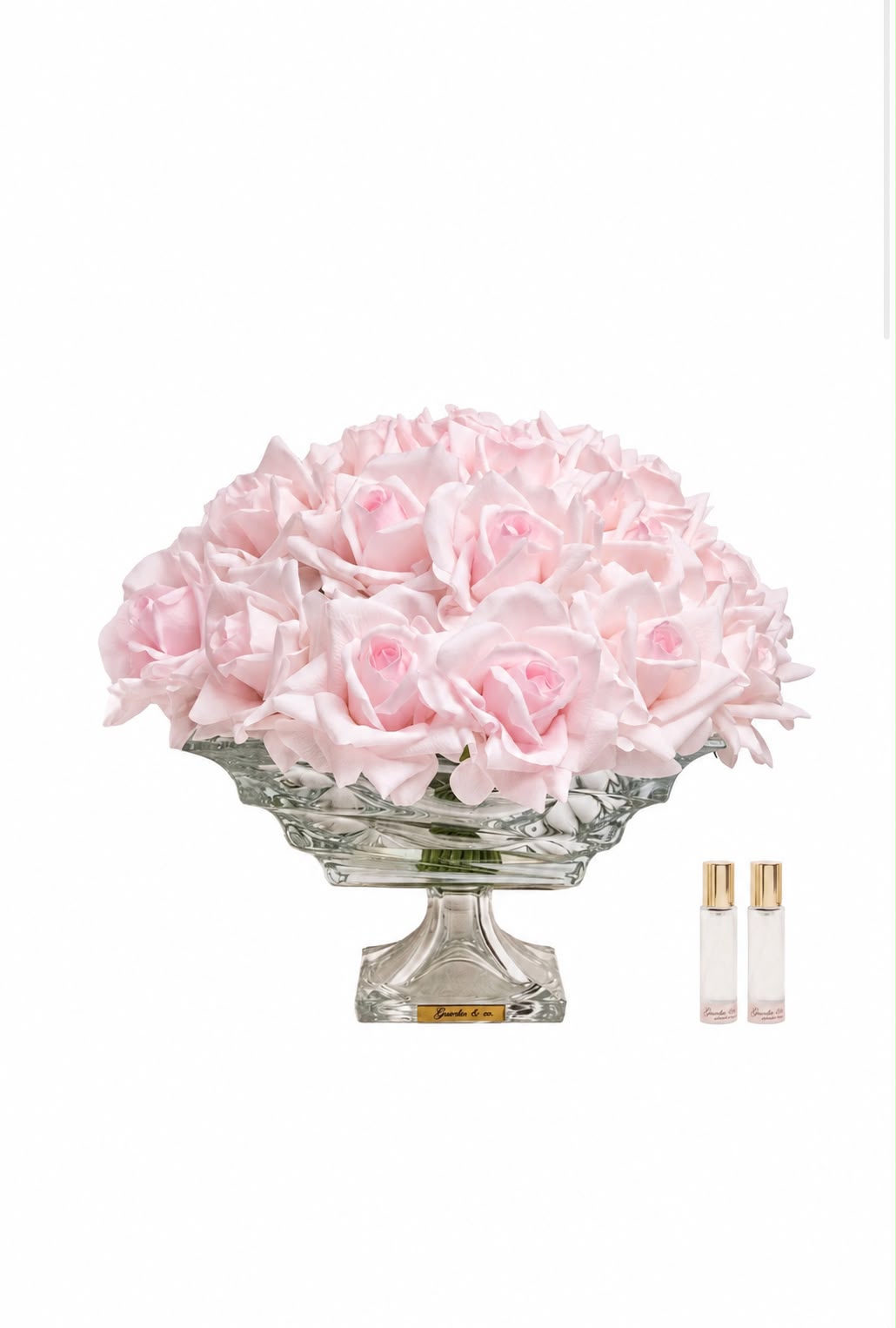 Guerlie&co. Soft Pembe 35 Gül Kristal Cam