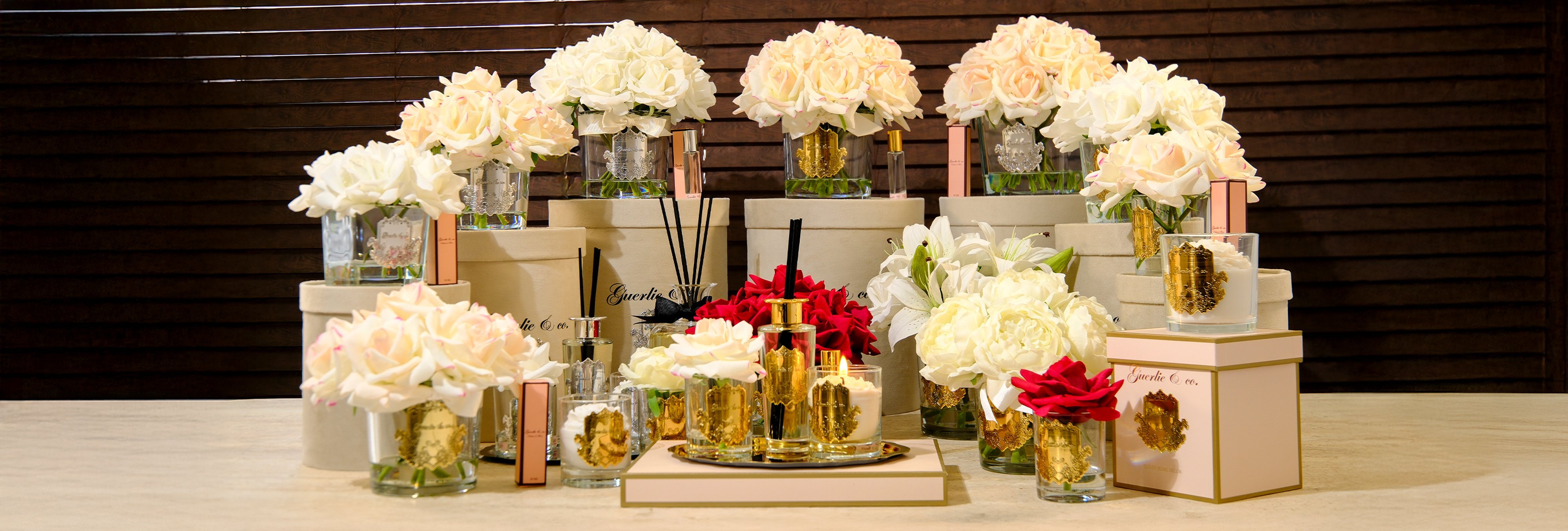 GUERLİE & CO. EV AKSESUARLARINIZIN TAMAMLAYICISI GUERLİE GÜL SETLERİ